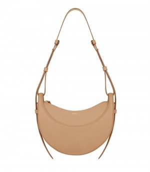 Polene Numéro Dix Crossbody Veske Beige | NORGE 312RFL