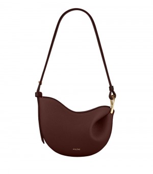 Polene Tonca Crossbody Veske Sjokolade | NORGE 071LHC