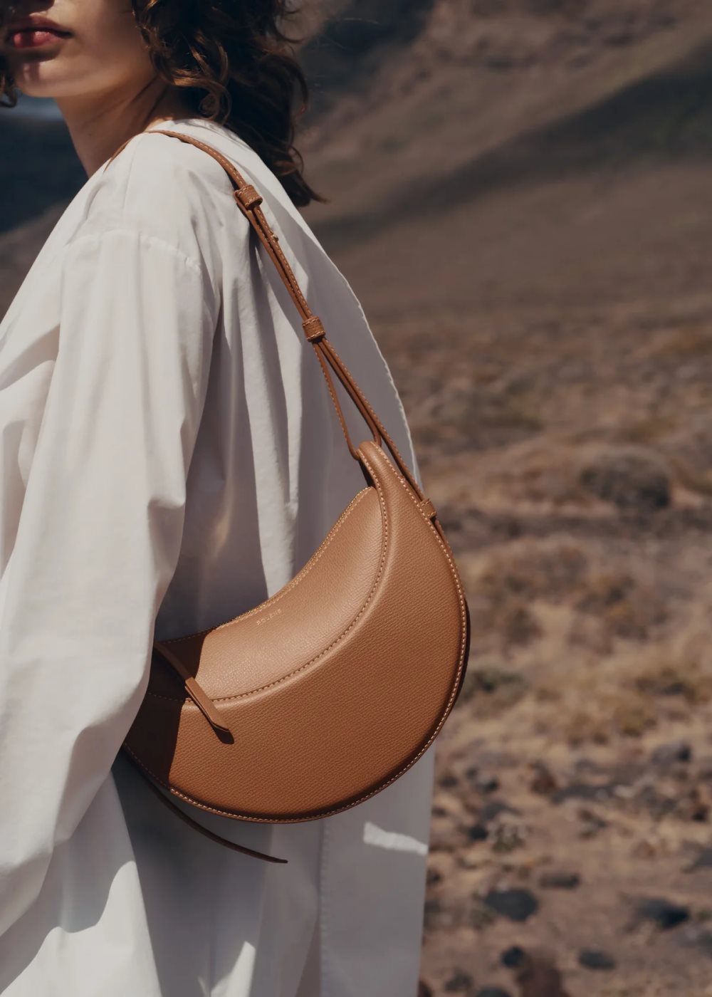 Polene Numéro Dix Crossbody Veske Brune | NORGE 809GNK