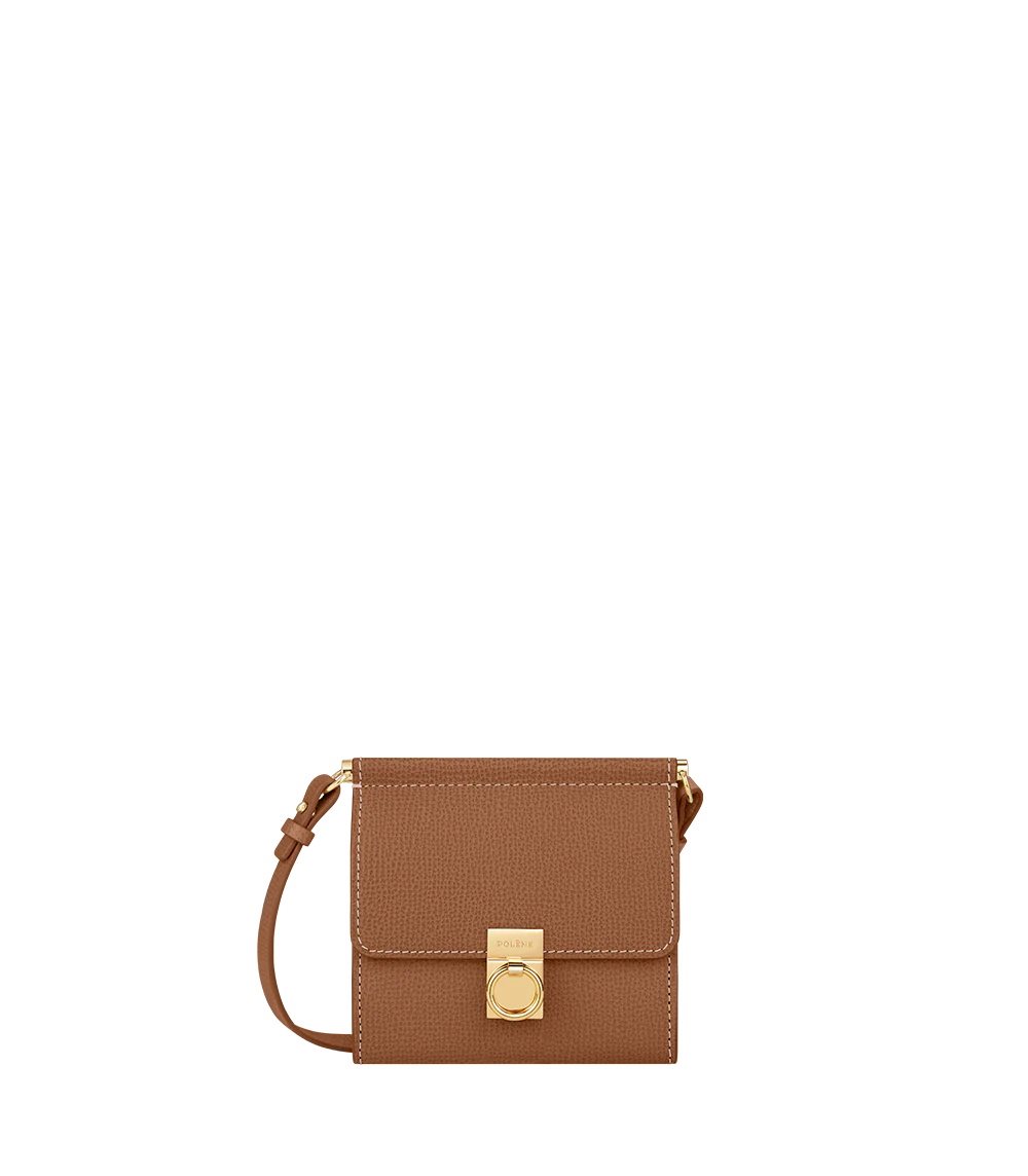 Polene Numéro Sept Crossbody Lommebok Brune | NORGE 156FEL